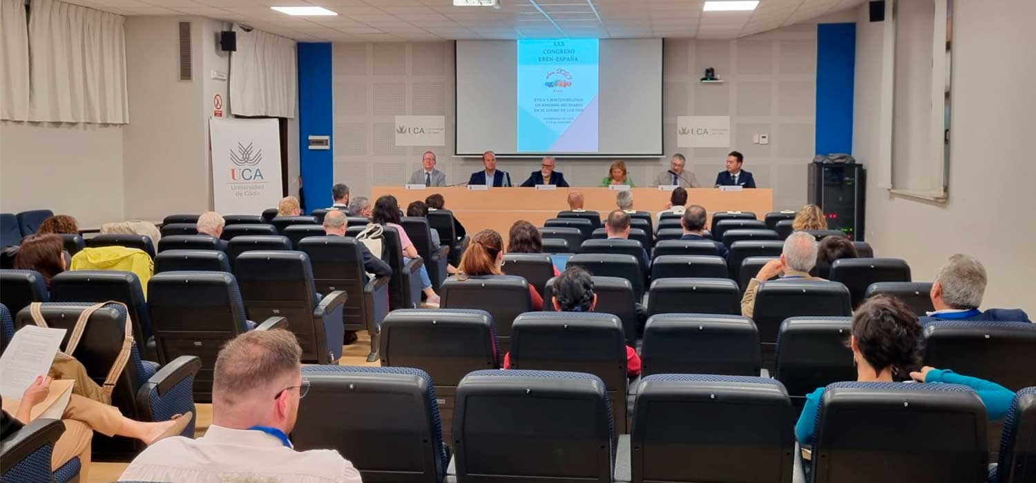 Arranca con un centenar de inscritos el XXX Congreso Nacional de EBEN en la UCA